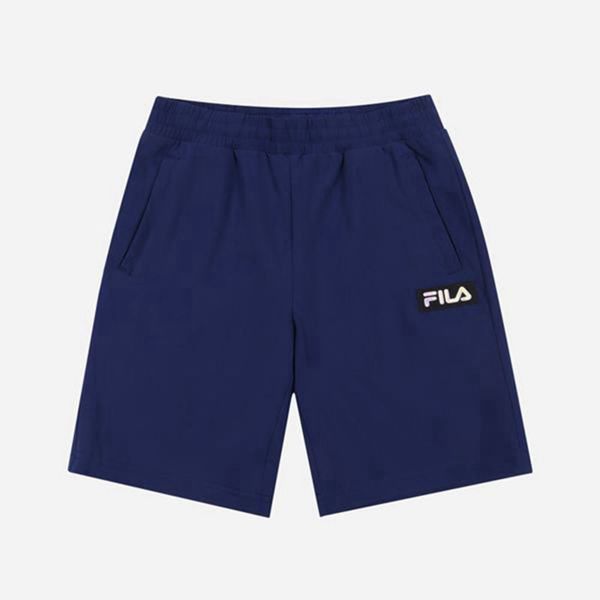 Fila Šortky Detske Námornícka Modrá - Prism Woven Stretch Warm Up Fleece Vypredaj - Slovakia 78419-E